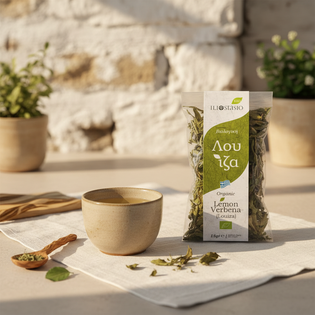 Bio Citromfű (Louiza) – Krétai Esti Tea | 15 g - Image 2