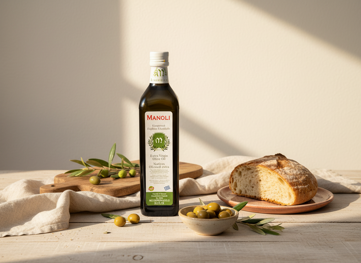 Premium Manoli Extra Szűz Olívaolaj – Kréta Minden Napja | 750 ml - Image 2
